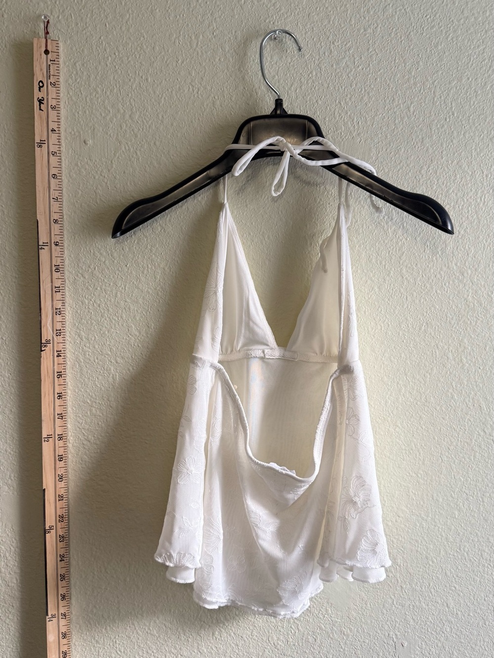 Babydoll Halter Top - Picture 2 of 4